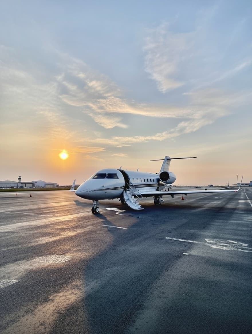 Private aircraft exterior